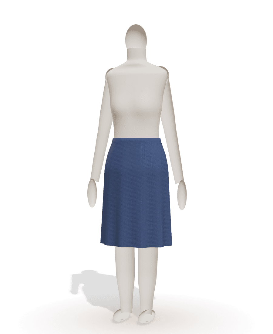A-line skirt